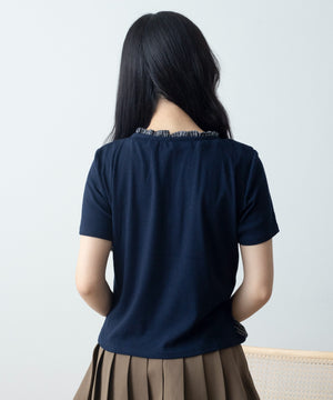 ネイビー モデル：155cm F着用
