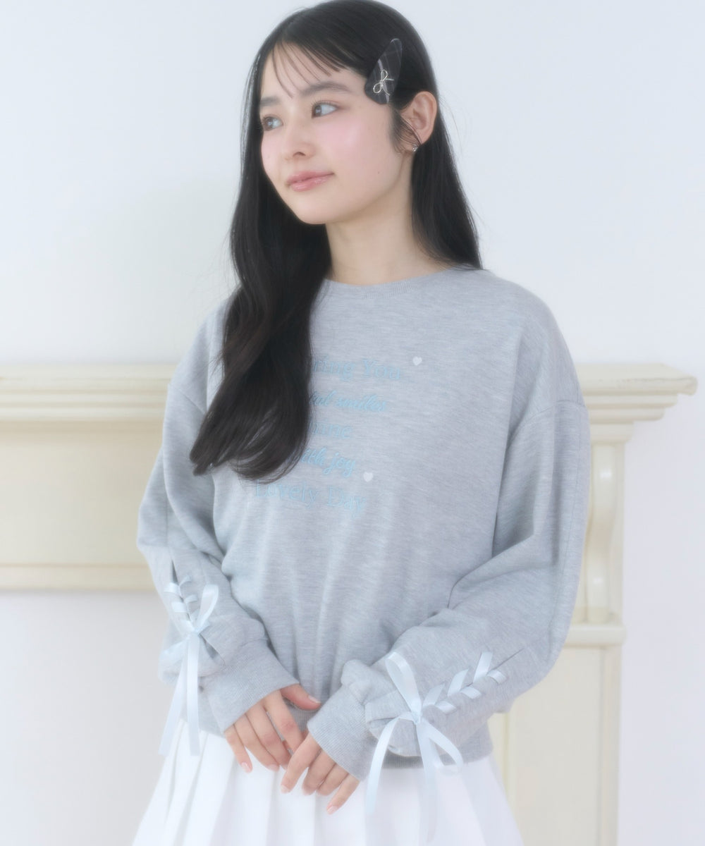 杢グレー モデル：160cm F着用