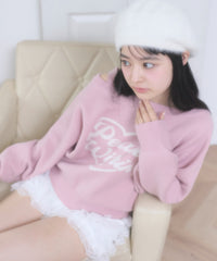 ハートワンショルニット