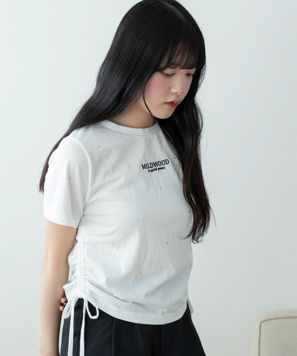 ホワイト モデル：155cm F着用