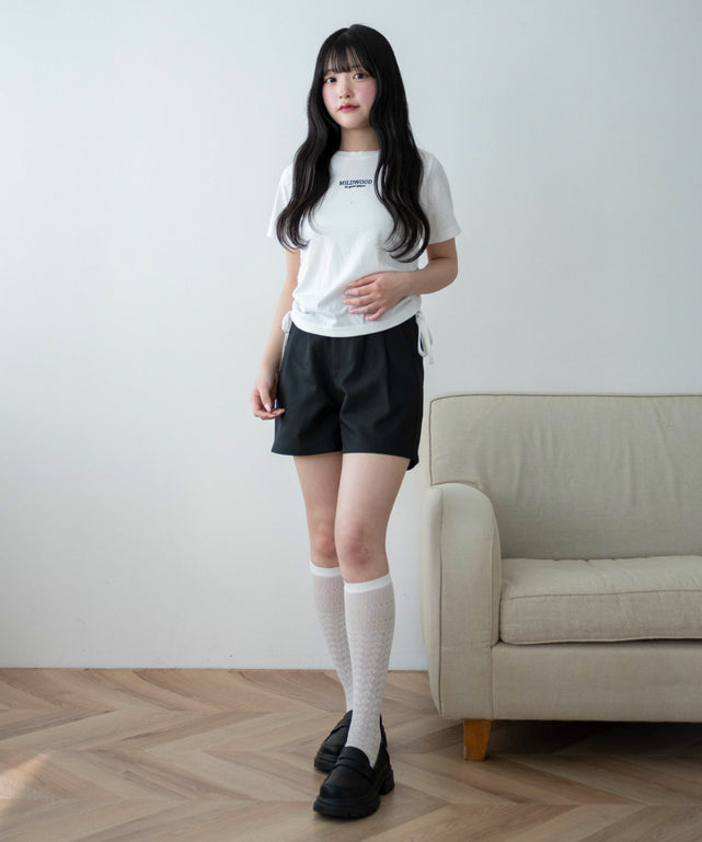 ホワイト モデル：155cm F着用