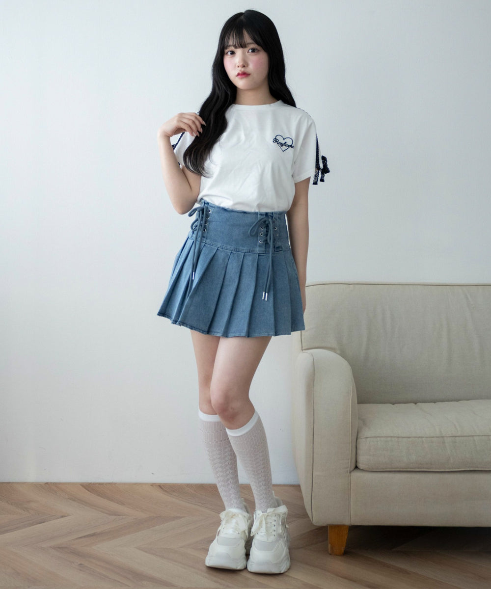 ホワイト モデル：155cm F着用
