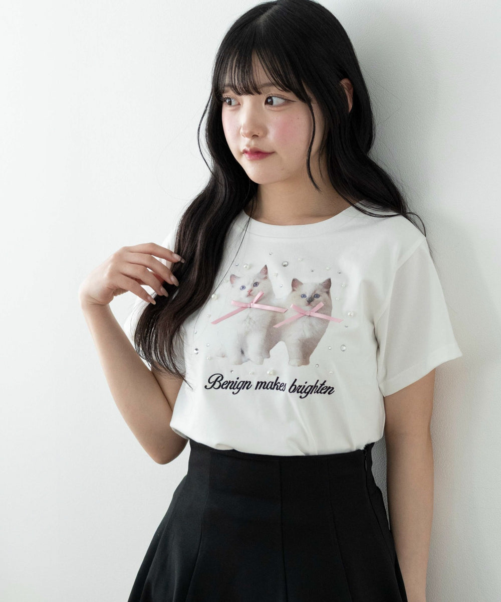 ホワイト モデル：155cm F着用