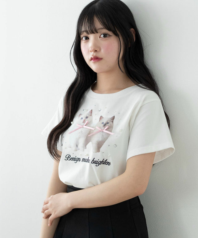 ホワイト モデル：155cm F着用