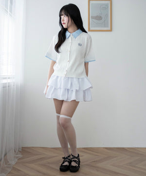 ホワイトアイボリー モデル：155cm F着用