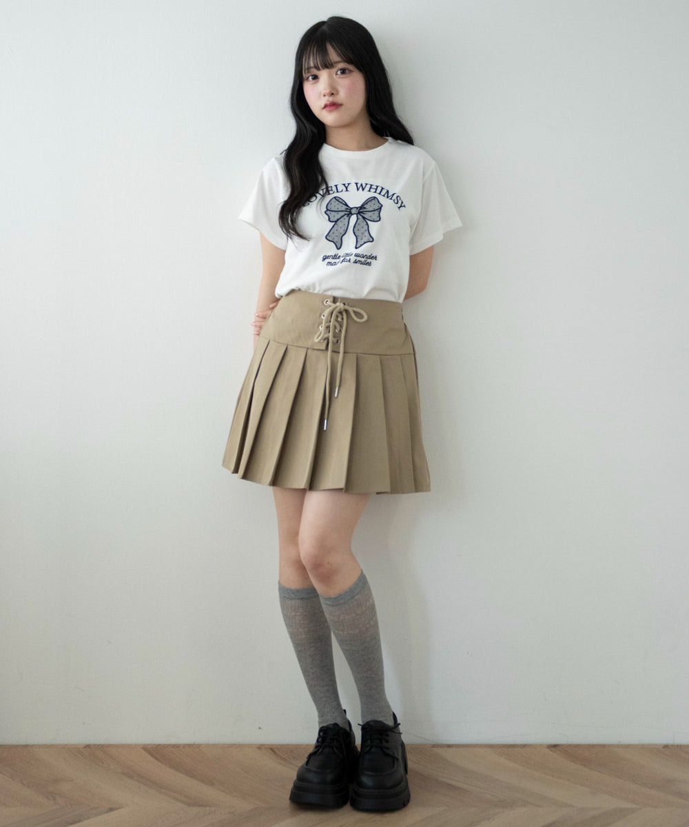 ベージュ モデル：155cm F着用
