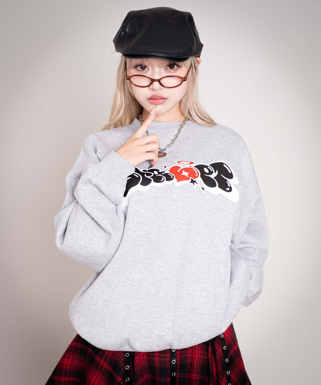 杢グレー モデル：160cm L着用