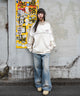 オフホワイト　モデル:160cm L着用