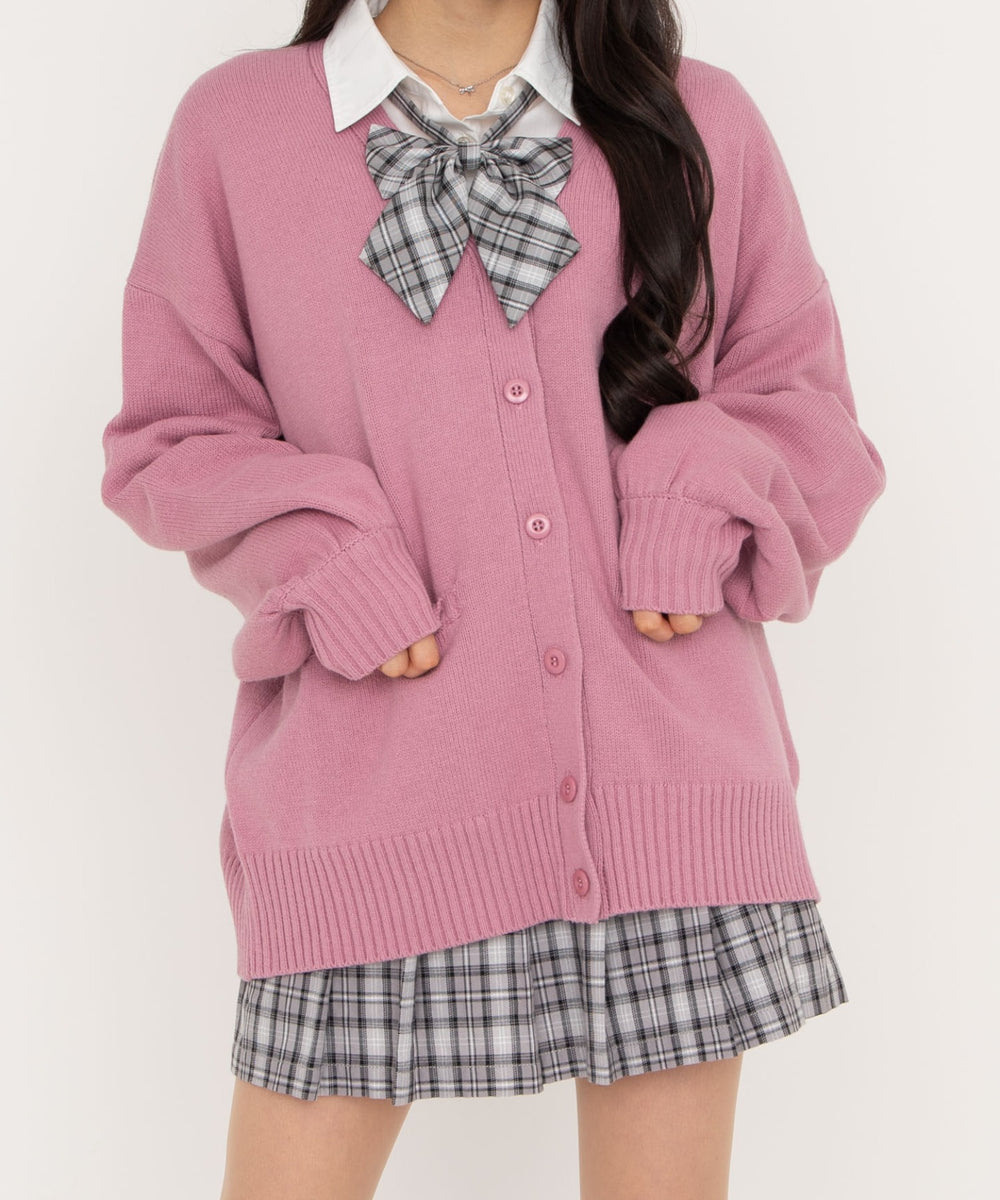 ピンク　モデル：155cm F着用
