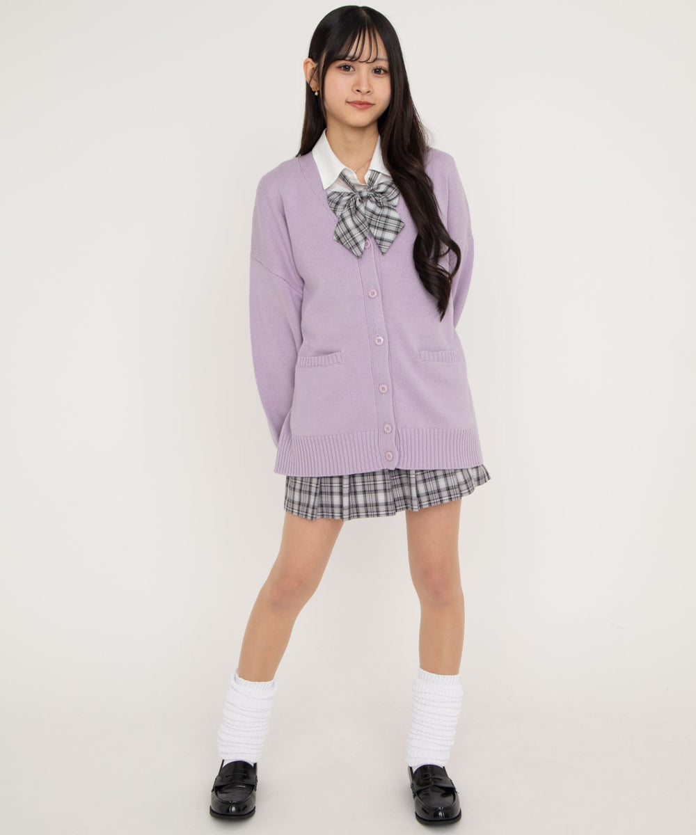 Lパープル　モデル：155cm F着用