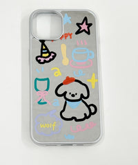 ラクガキミラーiphoneケース