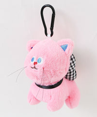 BIGりぼんねこちゃんぬいぐるみキーホルダー