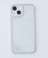 ビジューフレームスターiphoneケース