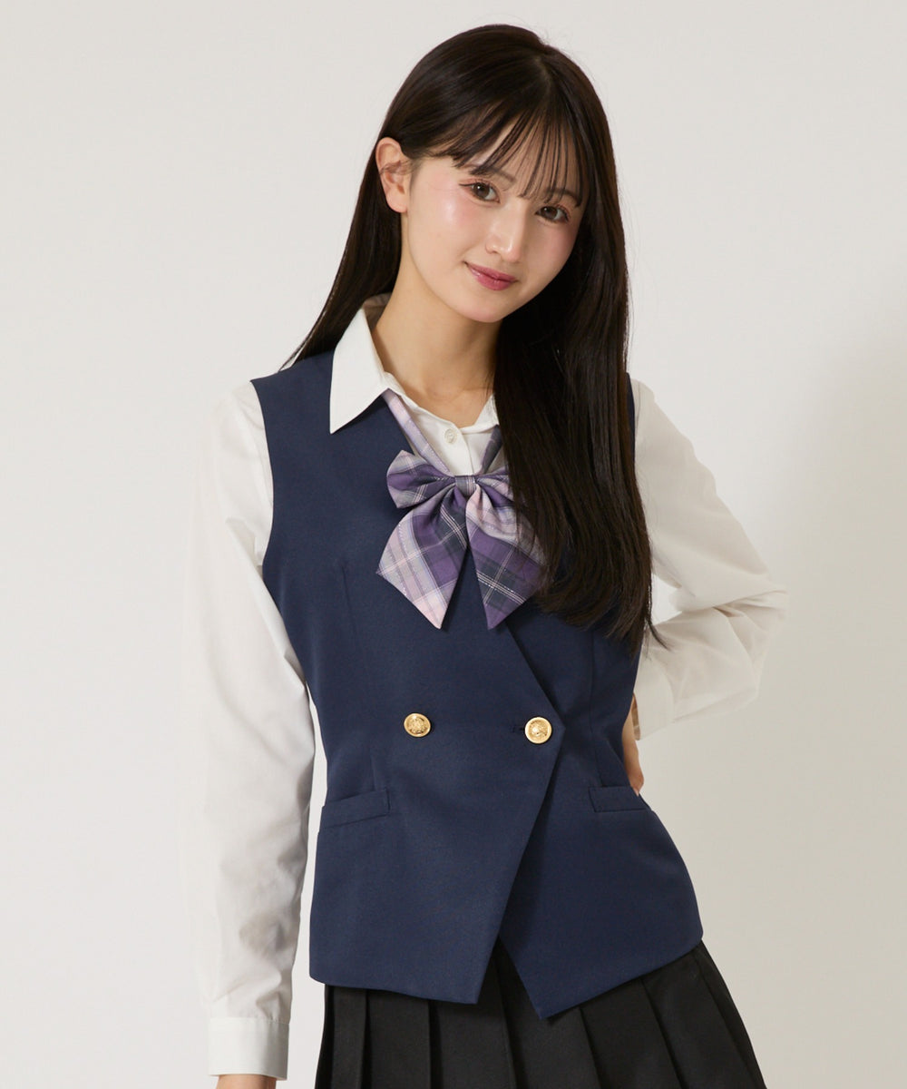 ネイビー モデル:158cm M着用