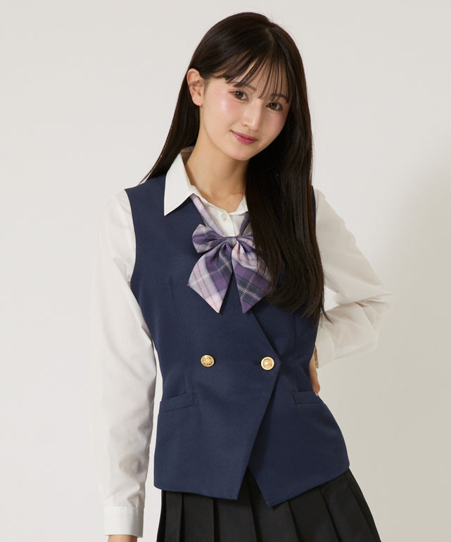 ネイビー モデル:158cm M着用