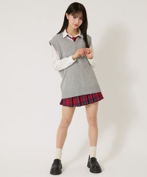 杢グレー モデル:158cm F着用