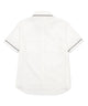 スクールパイピングシャツS／S
