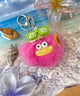 サマバケ麦わらモンスターぬいぐるみキーホルダー/ピンク