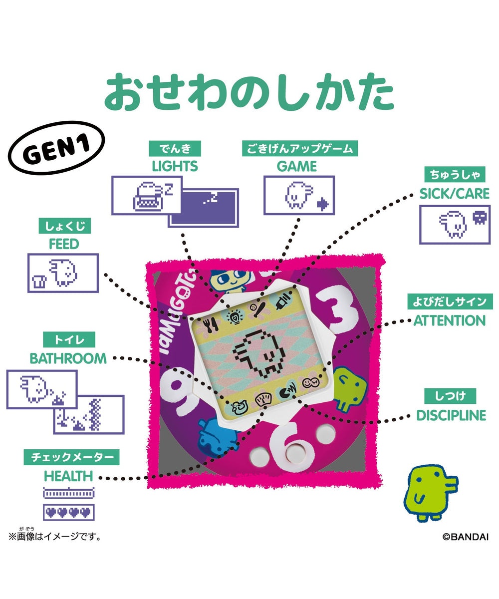 Original Tamagotchi Tama Cafe
