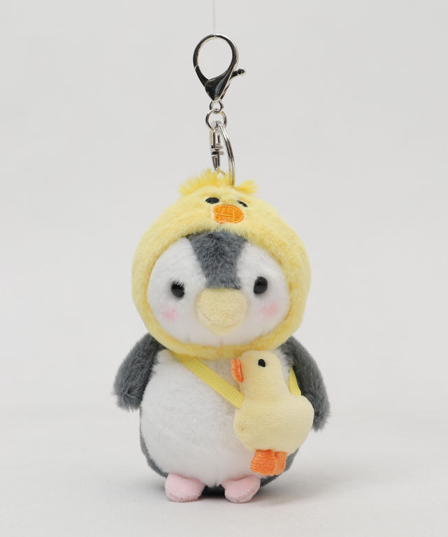 おでかけペンギンぬいぐるみキーホルダー/イエロー
