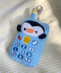 phoneぺんぎんぬいぐるみキーホルダー