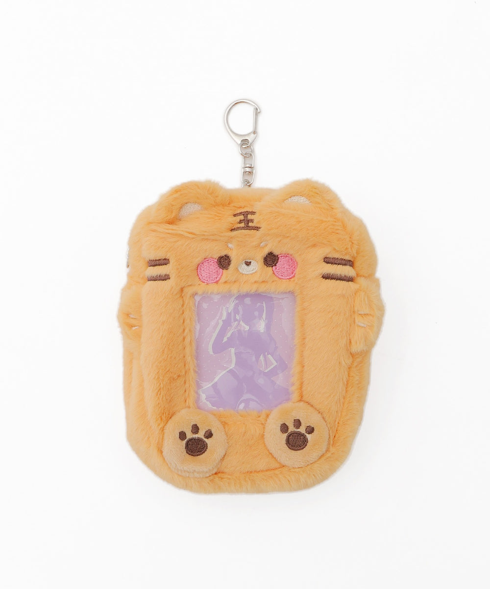 アニマルカードホルダーポーチキーホルダー