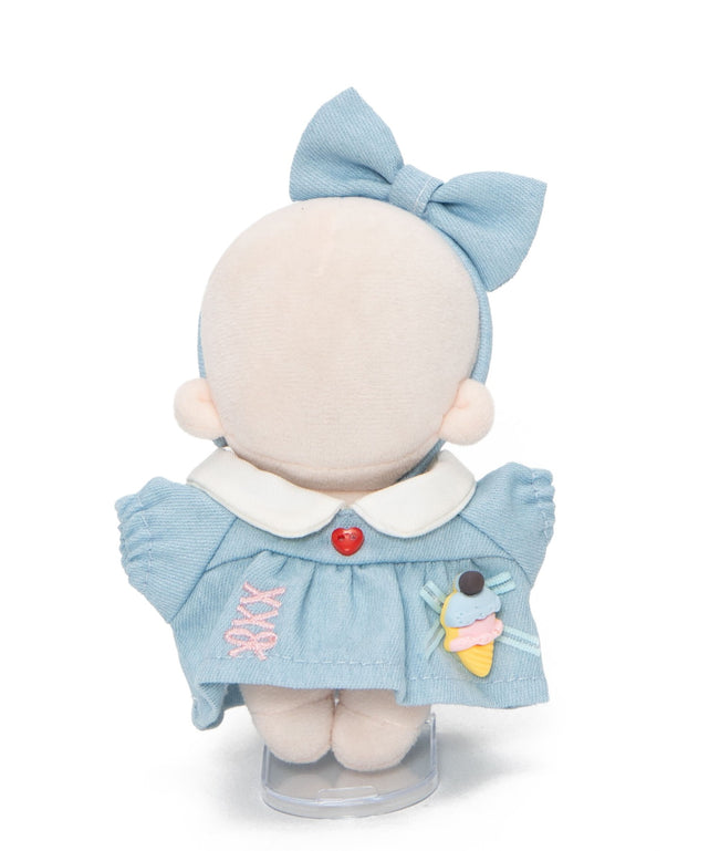 ぬいアイスワンピセット10cm/ブルー