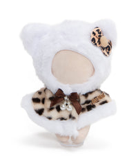 ぬいレオパードねこちゃんケープ15cm