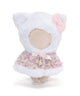 ぬいレオパードねこちゃんケープ15cm/Lピンク