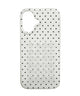 ラメ吸盤付きドットiphoneケース（ホワイト）/柄2:iphone16