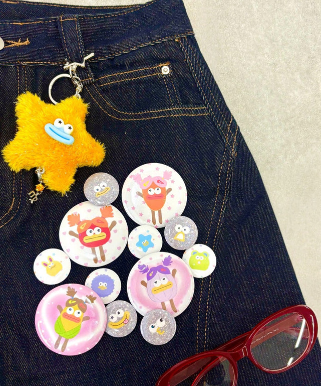 ラブリン☆モンスター缶バッジセット