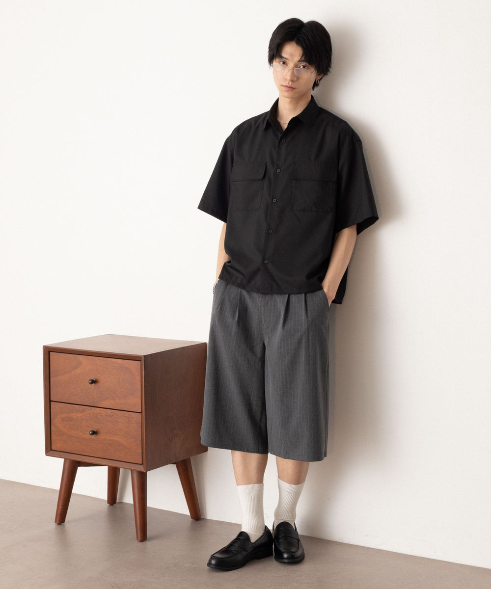 グレーストライプ モデル：180cm L着用