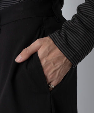 TRワイドレッグスラックス