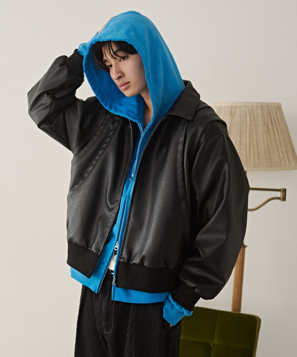 ブラック モデル：180cm L着用