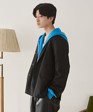 ブラックストライプ モデル：180cm L着用