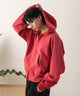 ショートZIPパーカー/レッドソノタ モデル：180cm L着用