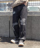 別注NEW　JACKワイドデニムパンツ/ブラック モデル：175cm L着用