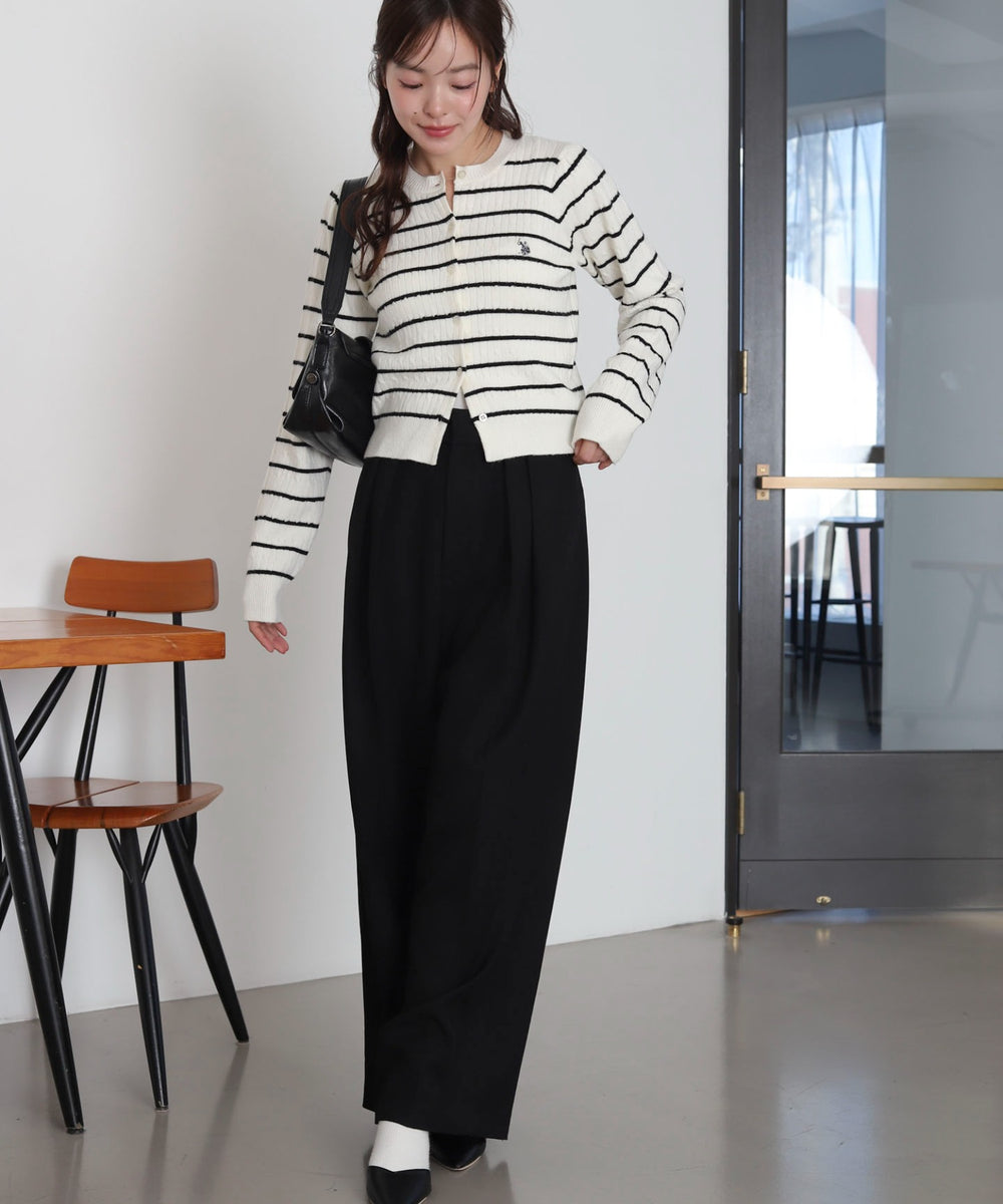 ホワイトボーダー　モデル：165cm F着用