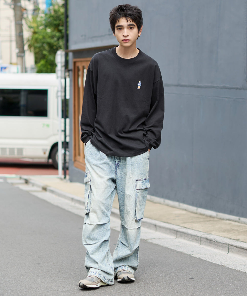 ブラック モデル：180cm L着用