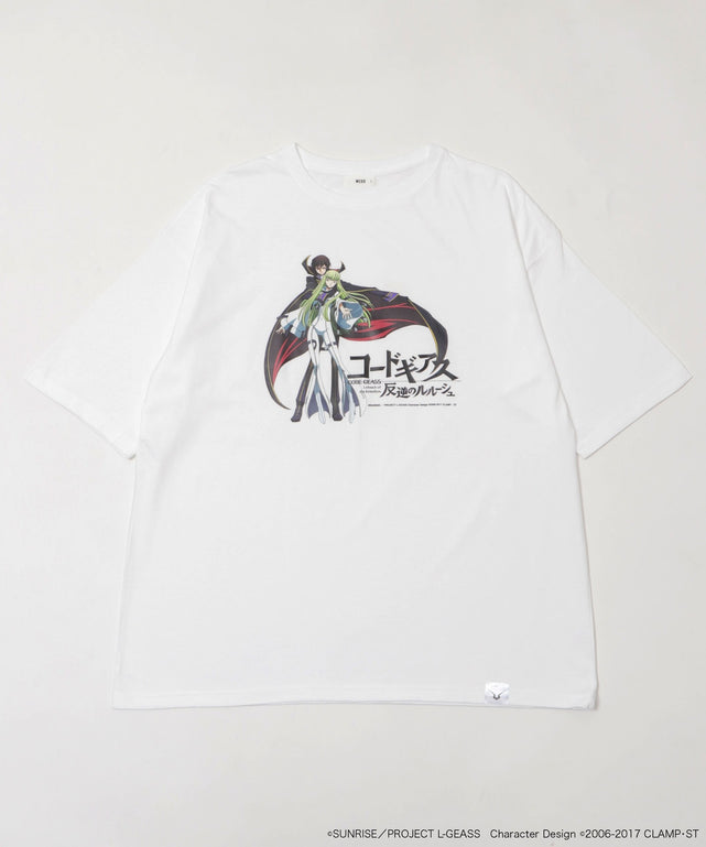 コードギアス反逆のルルーシュ×WEGO　Tシャツ1/ルルーシュ＆C．C．（柄2）
