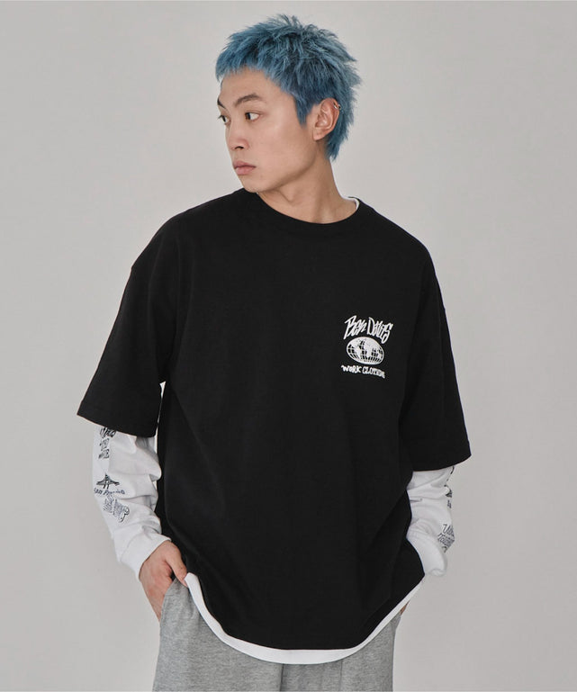 ブラック　モデル：178㎝　L着用