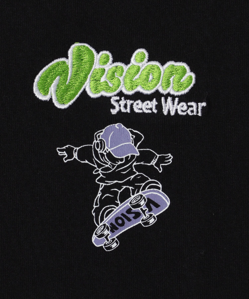 別注VISIONグラフィックスリーブプリントT（LS）