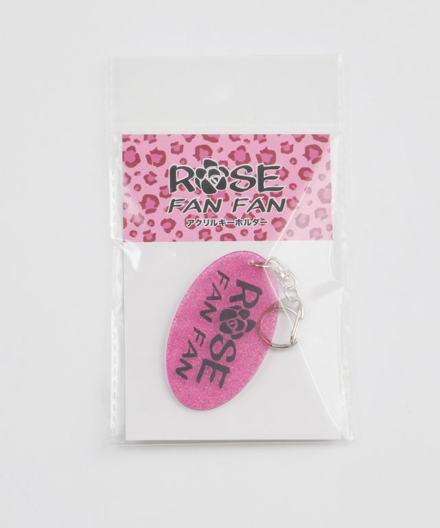 ROSE　FAN　FANコラボアクリルキーホルダー
