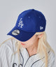 【WEGO限定デザイン】別注NEWERA　9FORTY　linestone/LA　ブルー（柄3）