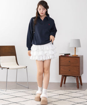 ネイビー　モデル：165cm M着用