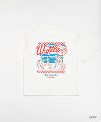 銀河特急 ミルキー☆サブウェイ×WEGO　ワッフルTシャツ