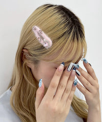 L2Pビジューファーヘアピン