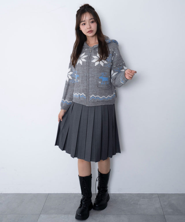 グレー　モデル：165cm F着用