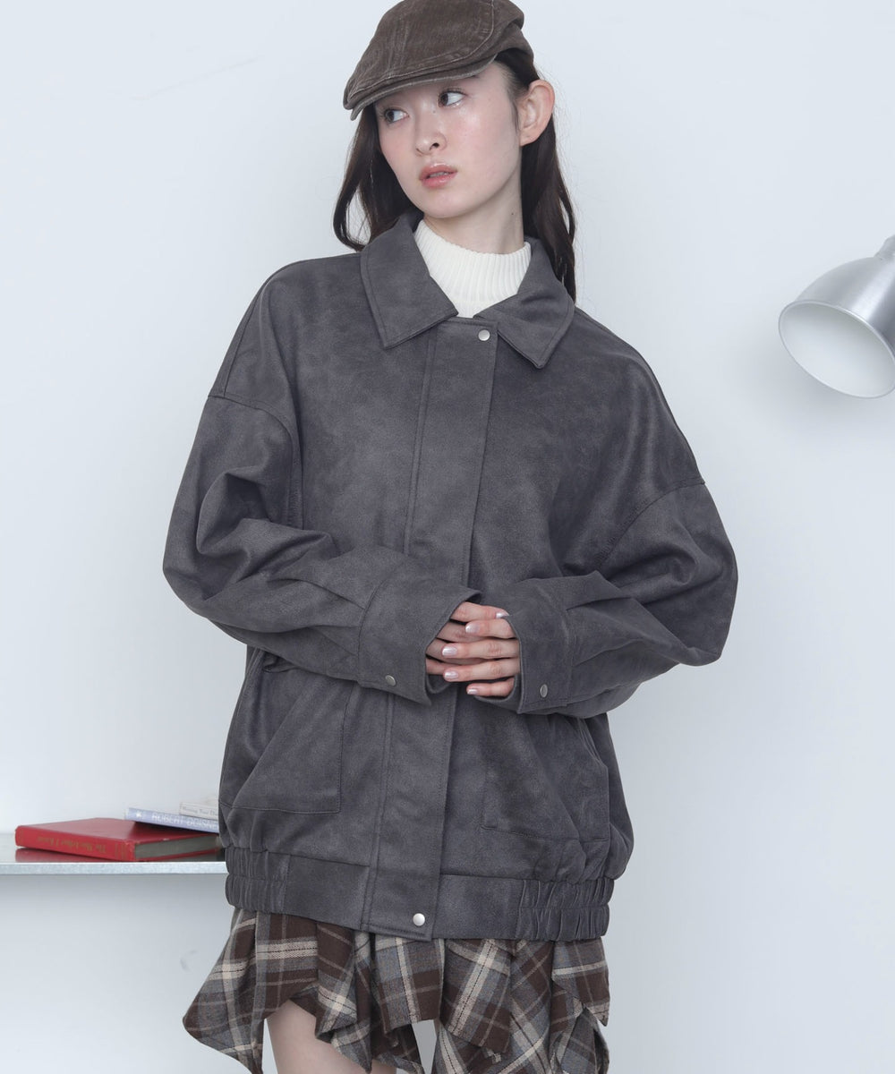 チャコール　モデル：163cm F着用