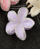 Lクリアラメフラワーバンス/Lパープル